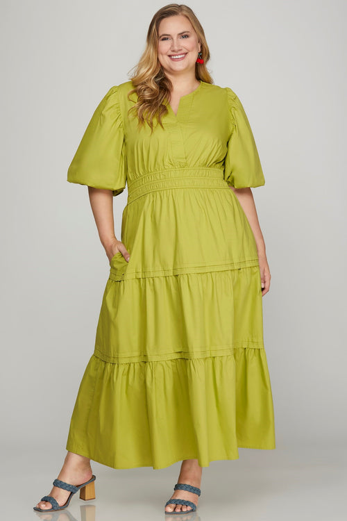 A1 Never A Dull Moment Dress in Curvy Sizes