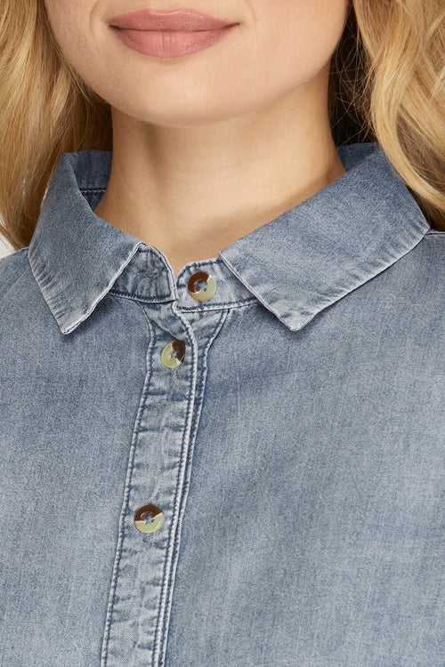 A1Just Wondering Chambray Top