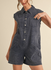 A1 All About Denim Romper