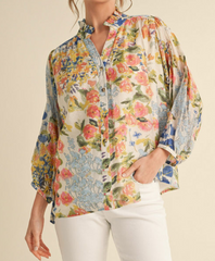 A1 Garden Elegance Top