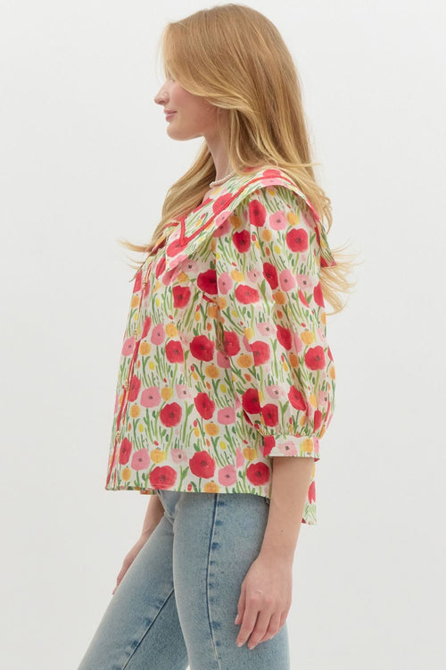 A1 Field of Flowers Top